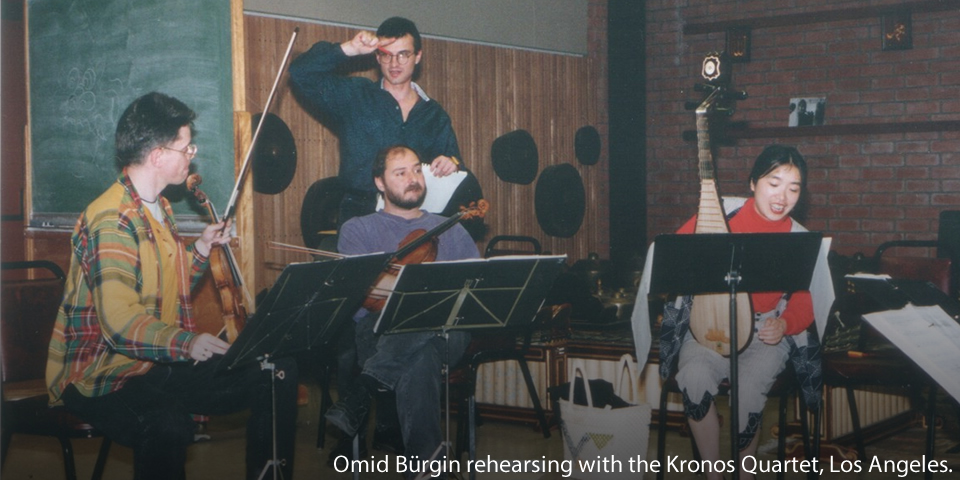 Kronos Quartet Rehearsal at UCLA