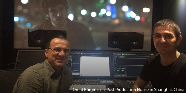 Shanghai Dubbing Stage with Omid Bürgin